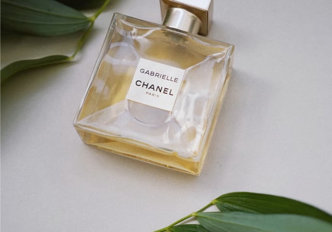 a beatiful bottle of chanel profume